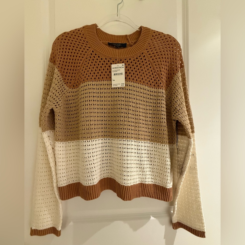 RACHEL RACHEL ROY PULLOVER SWEATER BLOUSE- NWT